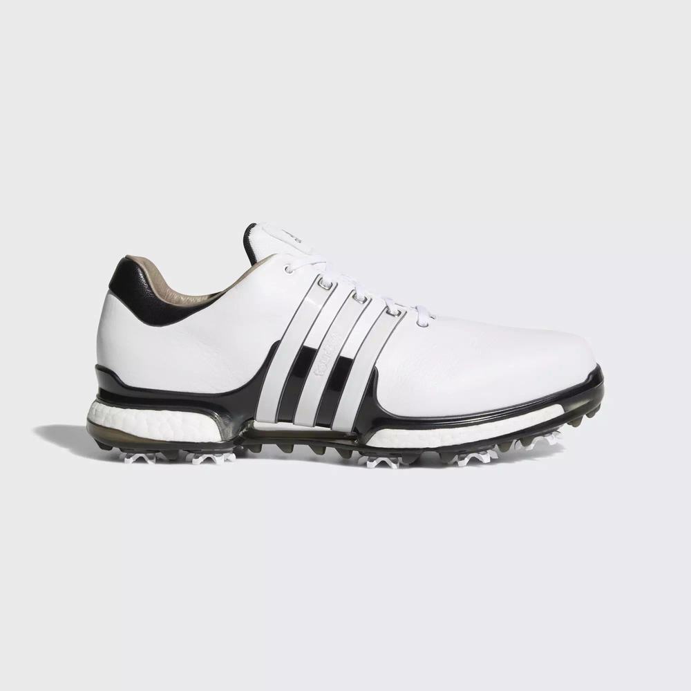 Adidas Tour 360 2.0 Wide Tenis De Golf Blancos Para Hombre (MX-29630)